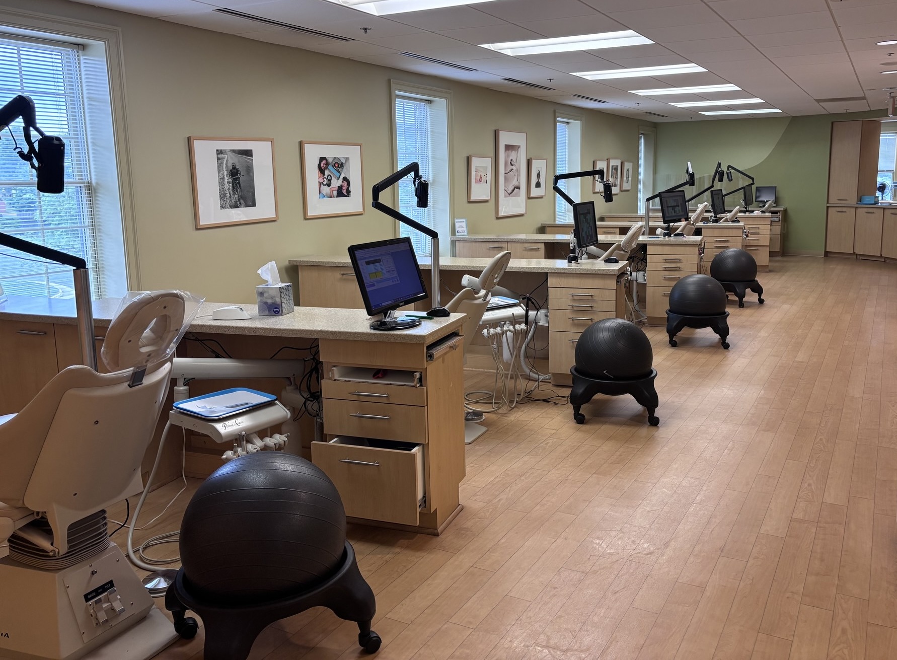 The Cheron Orthodontics reception lounge
