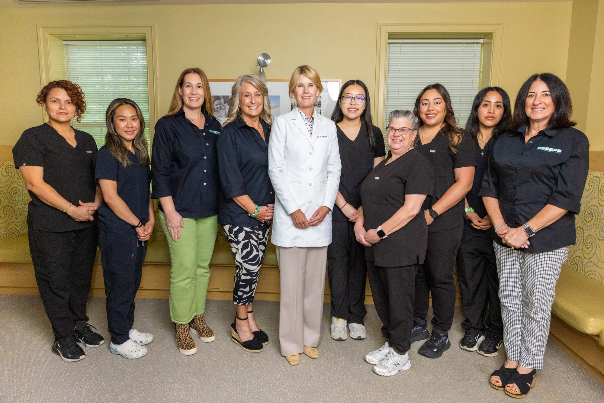 The Cheron Orthodontics team