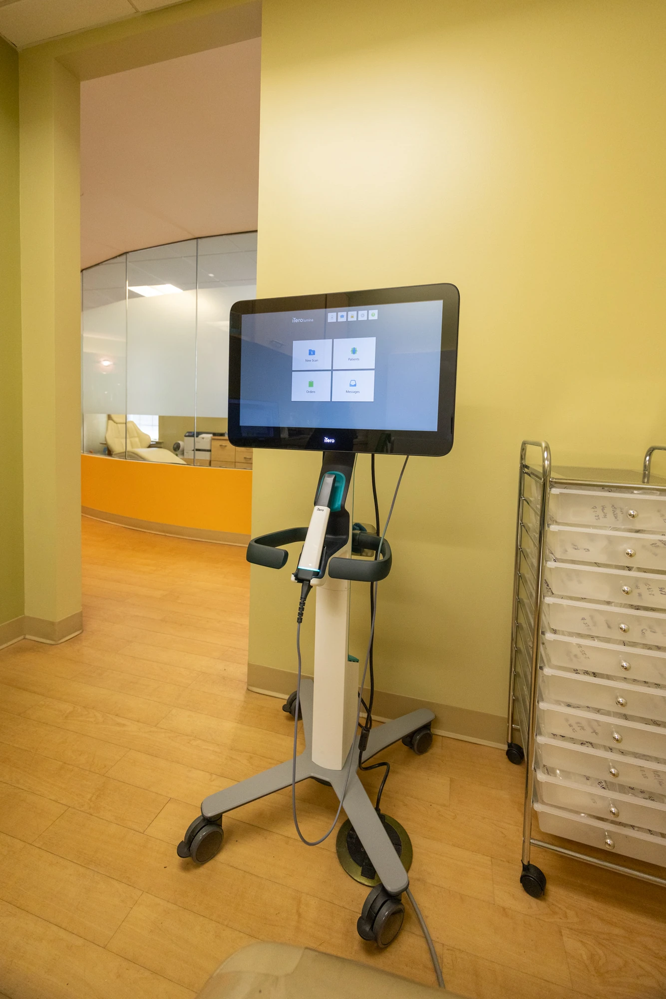 A treatment room scanner at Cheron Orthodontics