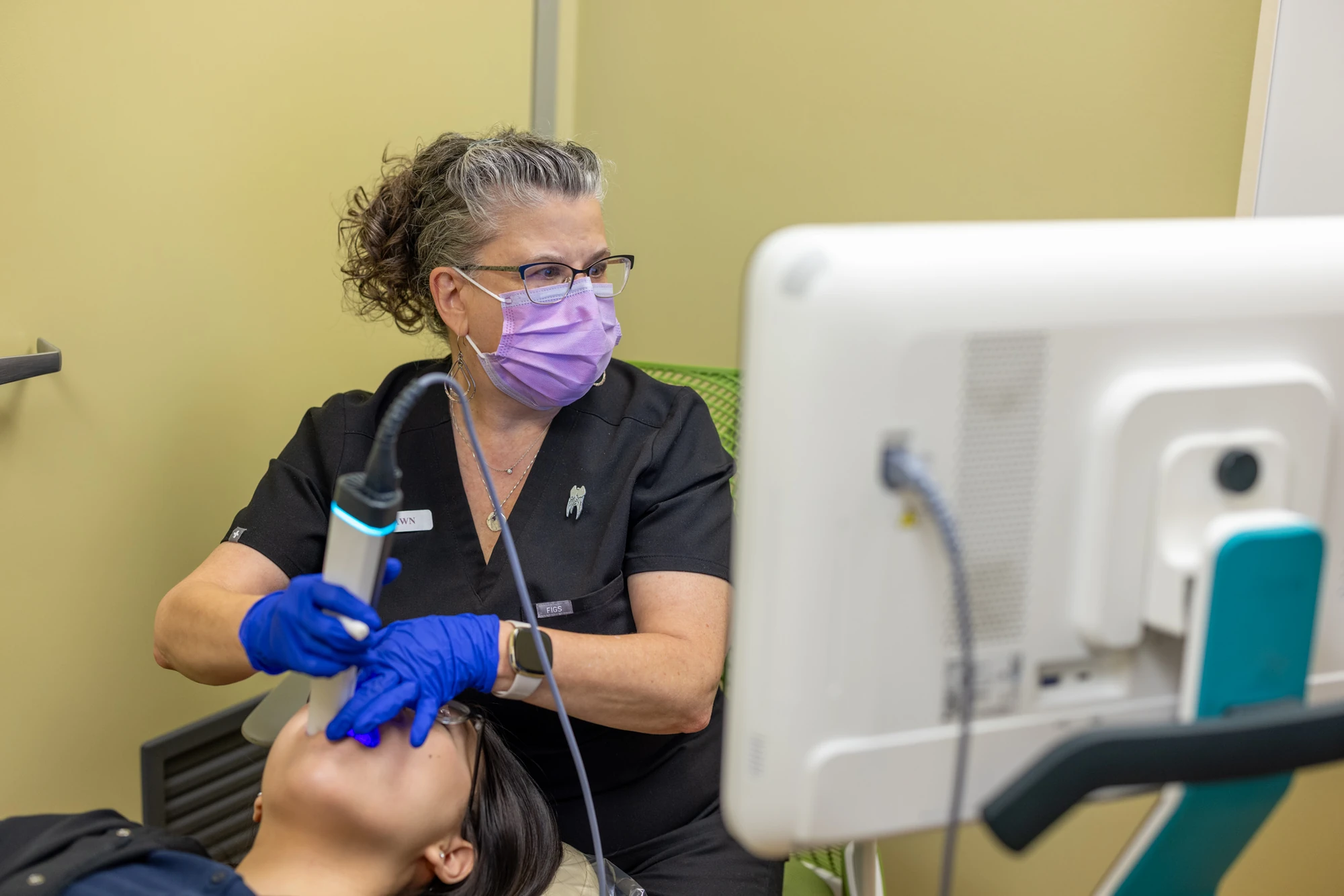A Cheron Orthodontics treatment chair ready for care